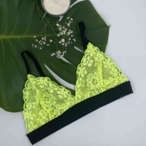 Top Isa Neon Amarelo