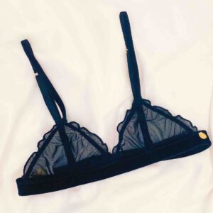 Top Fru-fru Preto