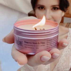 Vela de Massagem Lilás
